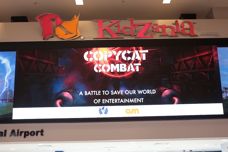 Copycat Combat at Kidzania - anti piracy