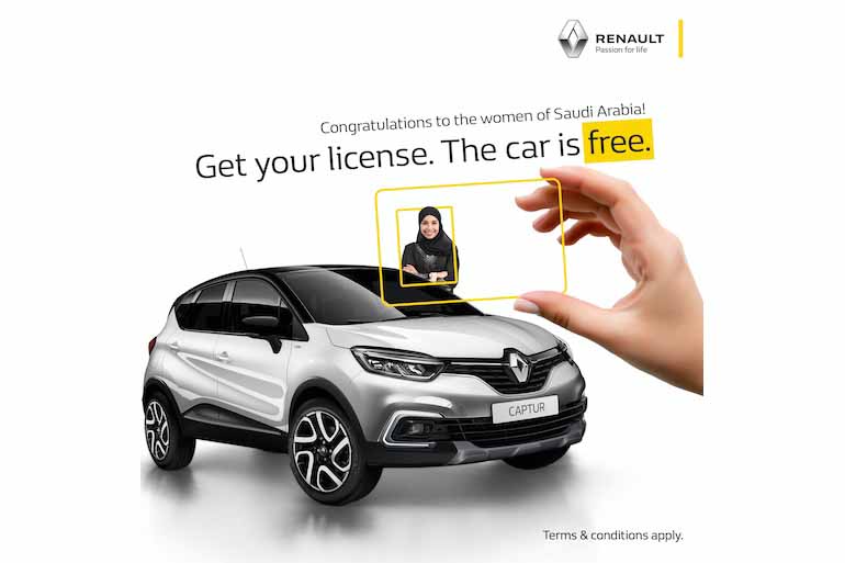 Renault Middle East celebrates Saudi women